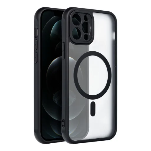FULL MATTE MAG COVER tok kompatibilis MagSafe-fel iPhone 12 Pro fekete - 7