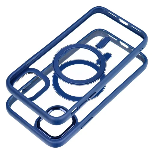 Color Edge Mag Cover tok kompatibilis MagSafe technológiával IPHONE 11-hez, tengerészkék - 3