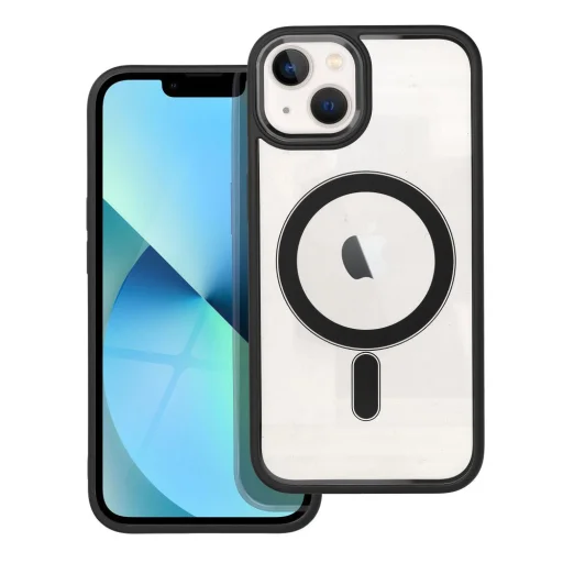 COLOR EDGE MAG COVER tok kompatibilis MagSafe technológiával iPhone 13-hoz fekete - 1