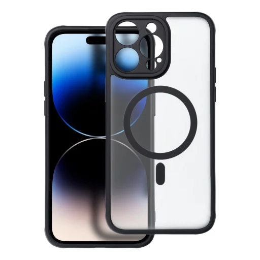 FULL MATTE MAG COVER tok MagSafe kompatibilis IPHONE 14 Pro Max fekete - 6