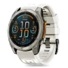 TECH-PROTECT SILICONE GARMIN FENIX 5S / 5S PLUS / 6S / 6S PRO / 7S / 8 (43 MM) TITANIUM szíj thumbnail