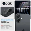 SPIGEN OPTIK GLAS.TR KAMERAVÉDŐ 2-PACK IPHONE 16 / 16 PLUS FEKETE, üvegfólia - 9