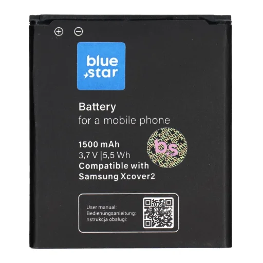 BLUE STAR akkumulátor SAMSUNG S7710 Galaxy Xcover 2 1500 mAh-hoz - 1