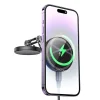 HOCO autós tartó vezeték nélküli töltéssel középkonzolhoz kompatibilis MagSafe 15W HW26 fekete thumbnail