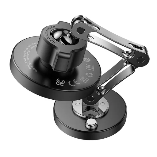 HOCO autós tartó vezeték nélküli töltéssel középkonzolhoz kompatibilis MagSafe 15W HW26 fekete - 7