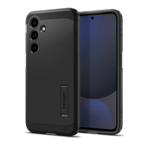  Galaxy S24 Fe Fekete Spigen Tough Armor Magsafe tok - 2