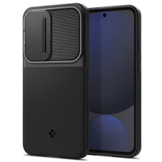 Puzdro Spigen Optik Armor pre Galaxy S24 FE, čierne