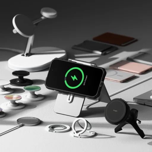 Ringke Rugged Gear Magnetic Magsafe Iphone 16 Pro Max Fekete Tok - 7