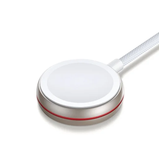 Joyroom induktív töltő Apple Watch-hoz 1.2m fehér (S-IW011) tok - 4