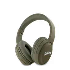  DKNY Zöld PU Bőr Arch Logo Vezeték nélküli Fejhallgató