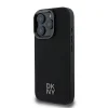  iPhone 16 Pro Max Fekete DKNY PU Bőr Stack Logo Magsafe tok thumbnail