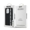  iPhone 16 Pro Max Fekete DKNY 3D Rubber Repeat Logo Line tok thumbnail