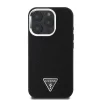  iPhone 16 Pro Fekete Guess PU Grained Triangle Logo tok Magsafe thumbnail