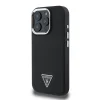  iPhone 16 Pro Fekete Guess PU Grained Triangle Logo tok Magsafe thumbnail
