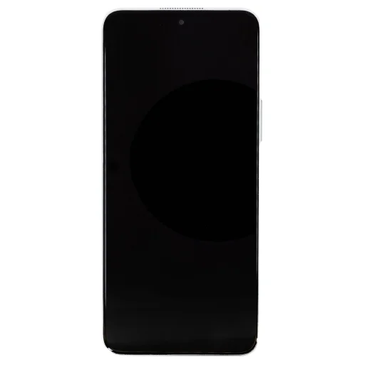 LCD kijelző + Érintő egység + Előlapi borítás Honor X8 Titanium Silver - 1