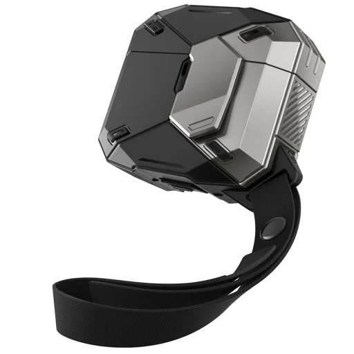  Apple AirPods 4 fekete SUPCASE MATRIX tok - 3