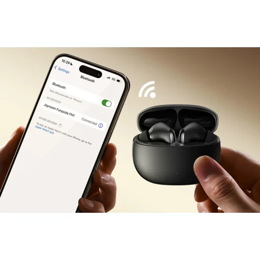 Joyroom JR-FN1 Vezeték nélküli Fülhallgató Funpods Sorozat (fekete) - 7