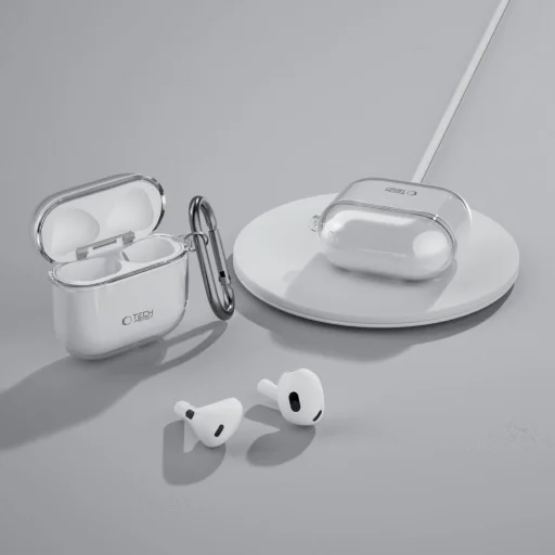 APPLE AIRPODS 4 TECH-PROTECT FLEXAIR átlátszó tok - 7