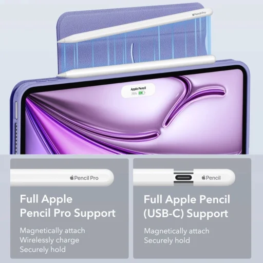 ESR Rebound Hibrid tok iPad Air 10.9" 4/5 2020-2022 / 11.6" 2024 - lila - 6