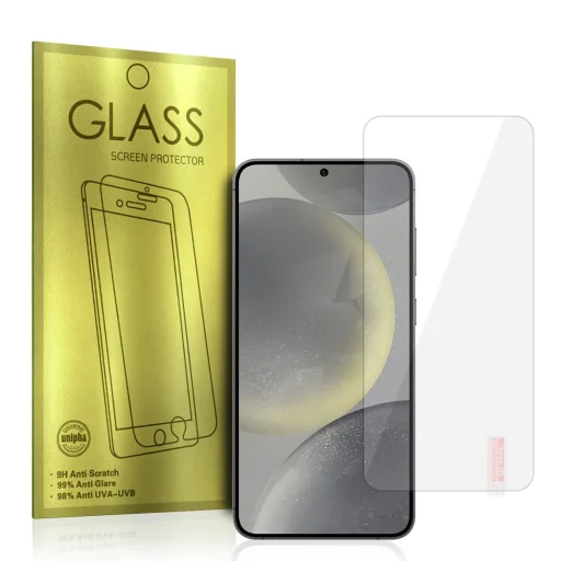 Edzett üveg Gold Samsung Galaxy S24 FE üvegfólia - 1
