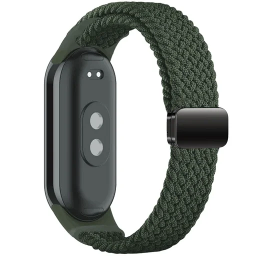 TECH-PROTECT NYLONMAG XIAOMI SMART BAND 8 / 9 / NFC HUNTER ZÖLD szíj - 2