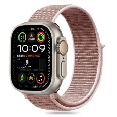 TECH-PROTECT NYLON APPLE WATCH 6 / 7 / 8 / 9 / 10 / 11 / SE / ULTRA 1 / 2 (44 / 45 / 46 / 49 MM) DUSTY ROSE szíj