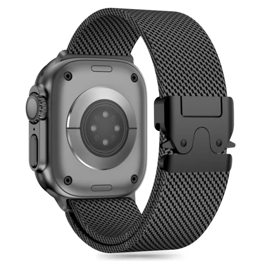 TECH-PROTECT MILANO APPLE WATCH 6 / 7 / 8 / 9 / 10 / 11 / SE / ULTRA 1 / 2 (44 / 45 / 46 / 49 MM) FEKETE szíj - 2