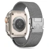TECH-PROTECT MILANO APPLE WATCH 6 / 7 / 8 / 9 / 10 / 11 / SE / ULTRA 1 / 2 (44 / 45 / 46 / 49 MM) ezüst szíj thumbnail