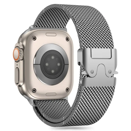 TECH-PROTECT MILANO APPLE WATCH 6 / 7 / 8 / 9 / 10 / 11 / SE / ULTRA 1 / 2 (44 / 45 / 46 / 49 MM) ezüst szíj - 2