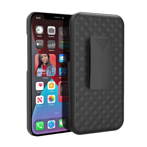 HOLSTER tok iPhone 15 Plus fekete tok - 5