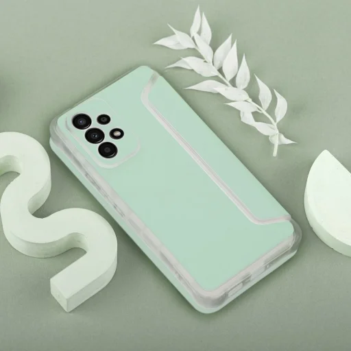 PIANO fliptok Samsung Galaxy A35 5G-hez világoszöld - 7