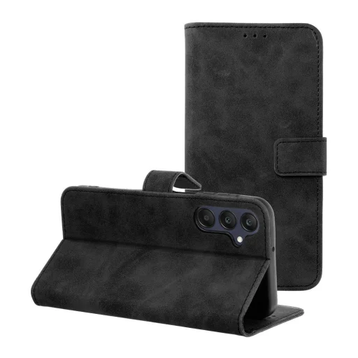 TENDER fliptok Samsung Galaxy A25 5G fekete tok - 1