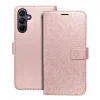 MEZZO fliptok Samsung Galaxy A15 5G mandala rose gold tok thumbnail