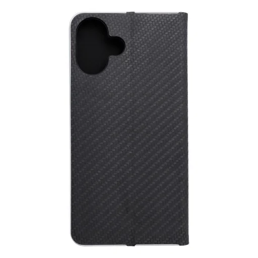 LUNA Fliptok Carbon iPhone 16 Plus tok fekete - 5
