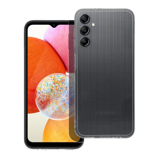 Átlátszó tok 2 mm Samsung Galaxy A14 4G-hez (kameravédelemmel) - 1