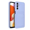 Samsung Galaxy A14 5G / A14 4G puzdro s priehradkou na karty fialové thumbnail
