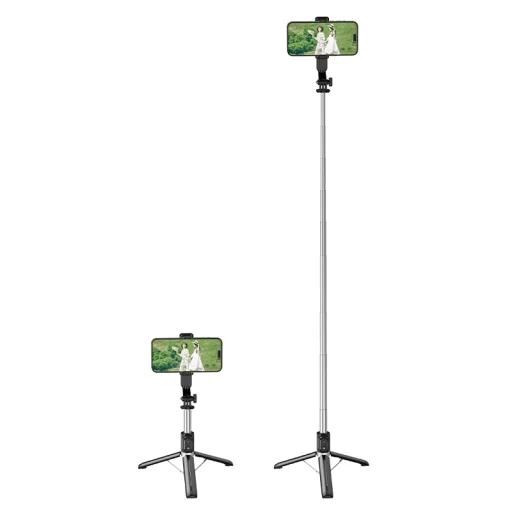 Borofone Selfie Bot BY12 Diva bluetooth selfiebot távirányítóval fekete - 6