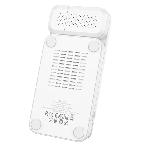 Borofone Vezeték nélküli indukciós töltő BQ33 Clever 3 az 1-ben 15W fehér - 3