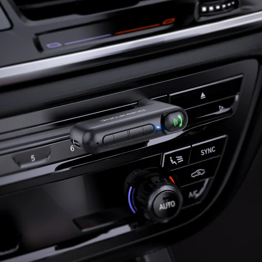 Borofone Audio Bluetooth Vevő AUX BC35 Wideway fekete - 7