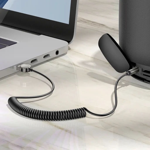 Borofone Audio Bluetooth vevő AUX BC56 Békés szürke - 8