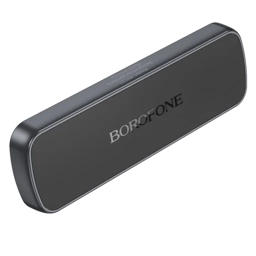 Borofone BH121 Eternal mágneses autós telefontartó, ragasztós talp, fekete - 2