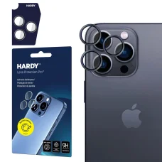 Apple iPhone 16 Pro /16 Pro Max - HARDY Lencsevédő Pro Fekete üvegfólia