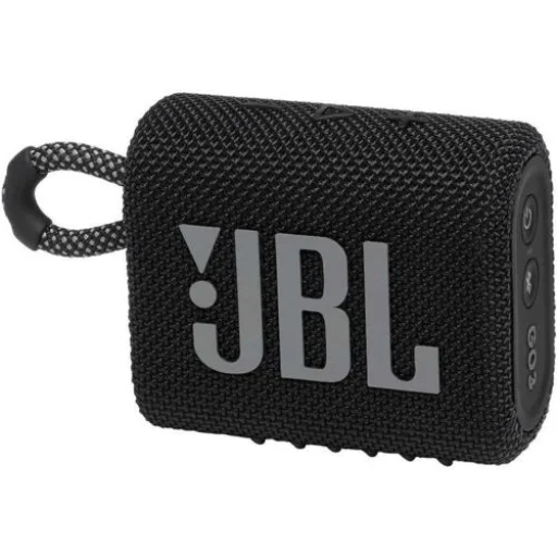 JBL Go 3 Bluetooth Vezeték Nélküli Hangszóró Fekete EU - 1