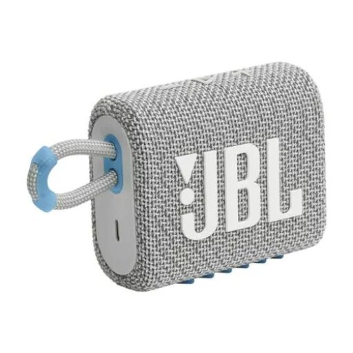 JBL Go 3 Eco Bluetooth Vezeték nélküli Hangszóró Fehér EU - 1