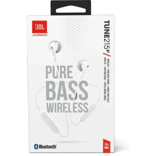 JBL Tune 215 Bluetooth Fülhallgató Fehér EU - 2