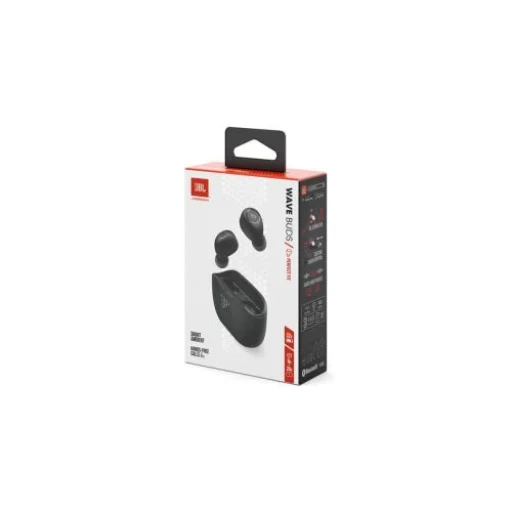 JBL Wave Buds TWS Bluetooth Vezeték nélküli Fülhallgató Fekete EU - 2