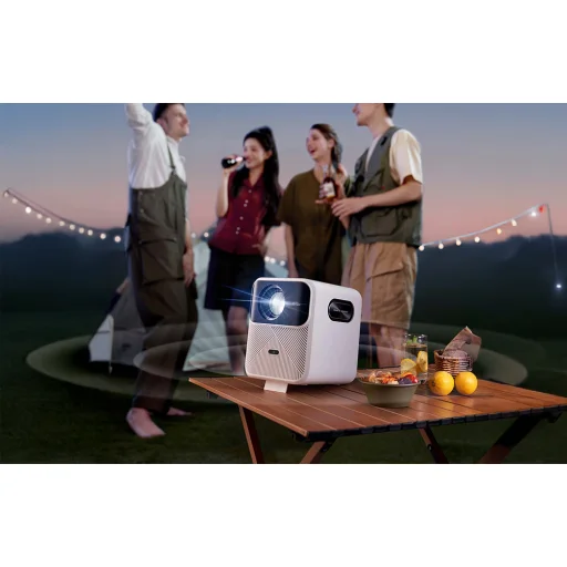 Wanbo Projektor Mozart WB81 1080p Android rendszerrel Fehér EU - 12