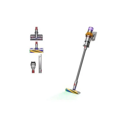 Dyson V15 Detect Absolute (2023) Vezeték nélküli porszívó Ezüst EU 446986-01, - 2