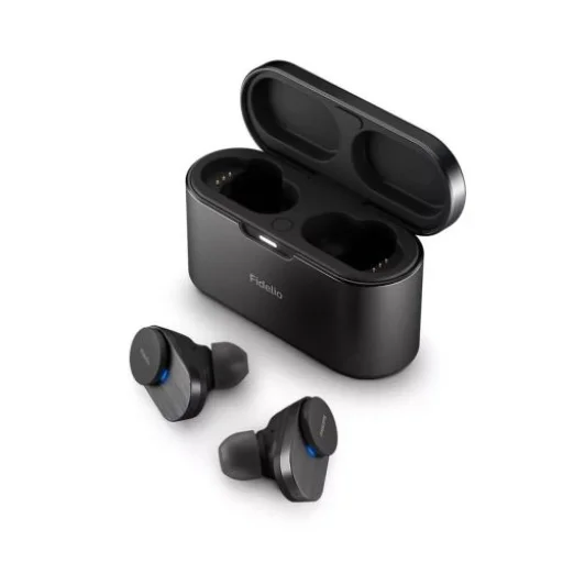 Philips Fidelio T1BK/00 Vezeték nélküli Fülhallgató TWS, ANC, BT 5.2, Fekete EU - 1