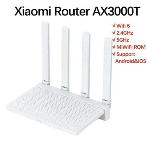 Xiaomi Mi Wifi Router AX3000T Fehér EU DVB4423GL - 3